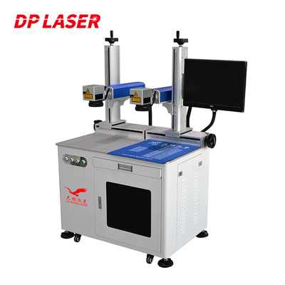 Double Galvo Large Format Splicing Fiber Laser Marking Machine For Metal Nonmetal Materials