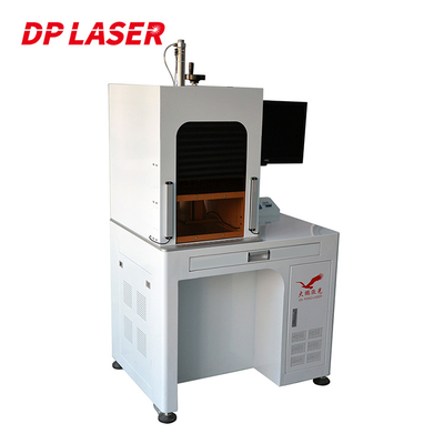 Enclosed Logo Raycus Fiber Laser Engraving Machine For Gold Silver Copper Ring Jewelry