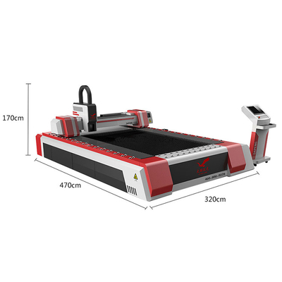 Metal Sheet CNC 3015 Laser Cutter Machine Single Bed 1000 Watt Laser Cutter