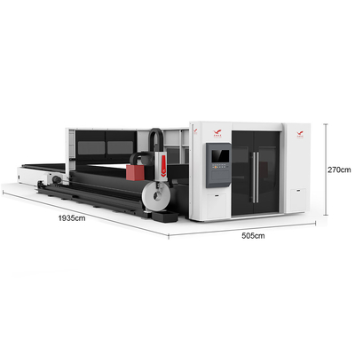 Sheet And Integration Tube Laser Cutter Machine 8025 1000W-20000W