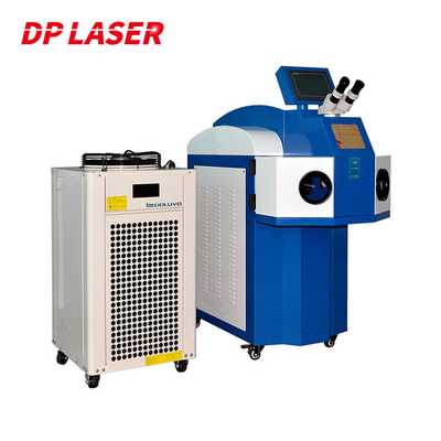 200W YAG Jewelry Laser Welding Machine With External Chiller 120J Single Pulse Energy