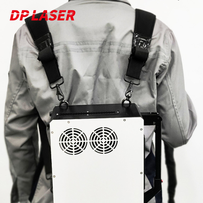 Mini Portable Backpack Pulse Laser Cleaning Machine For Rust 50W Raycus Laser Source