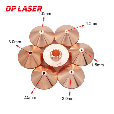 D28 D32 Raytool WSX Precitec Laser Equipment Parts Head Laser Cutting Nozzle Single Layer Double Layer