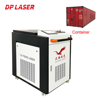 Hand Held Fiber Laser Cleaner 2000W Hanwei Container Rust Removal CW